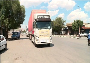 ارسال جهیزیه و لوازم خانگی برای سیل زدگان غرب کشور از قزوین