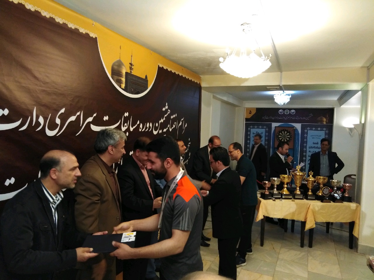 پایان مسابقات دارت و تیراندازی وزارت نیرو در مشهد