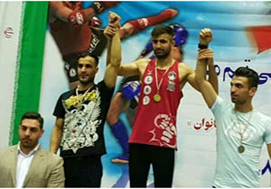 موی‌تای‌کار مهابادی قهرمان کشور شد