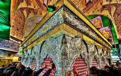 تصاویر دیده نشده از داخل ضریح امام حسین(ع)+فیلم