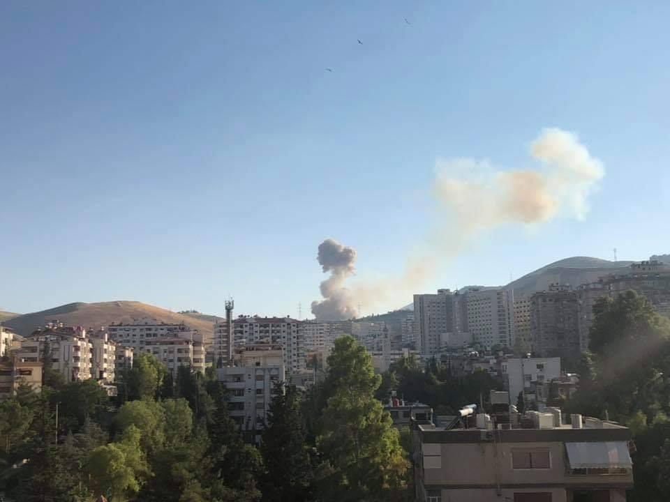 وقوع انفجار شدید در شهر دمشق