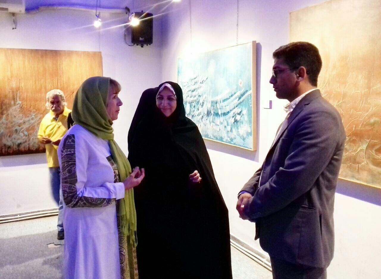 گشایش نمایشگاه گروهی نقاشی&zwnj;خط