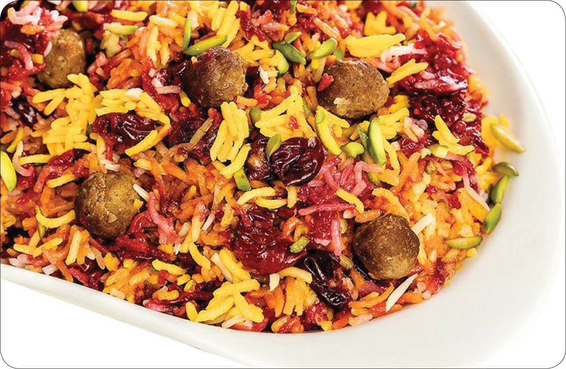 آلبالو پلو، یاقوت چلو&zwnj;ها