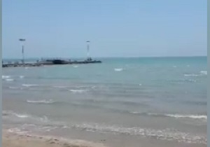 نمایی از ساحل زیبای دیلم + فیلم