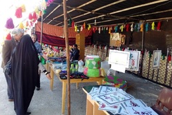 برگزاری نمایشگاه صنایع دستی خراسان رضوی در مرز ایران و ترکمنستان