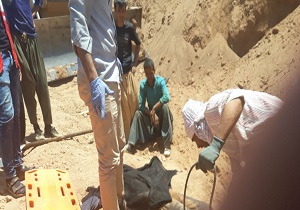 جان باختن یک کارگر در کوره آجر پزی در بویین زهرا