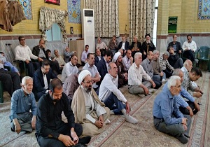 مراسم گرامیداشت امام جمعه فقید کازرون در قزوین