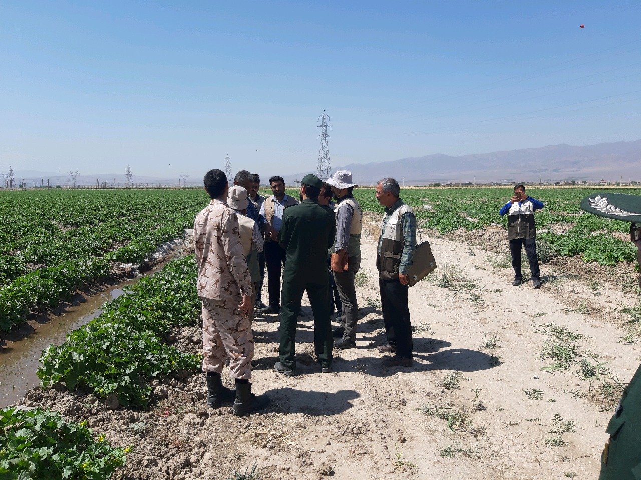 رزمایش خدمت رسانی بسیج مهندسین در روستا&zwnj;های ساوه