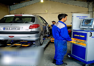 پایش بیش از ۳ هزار خودروی سبک در مراکز معاینه فنی مهاباد