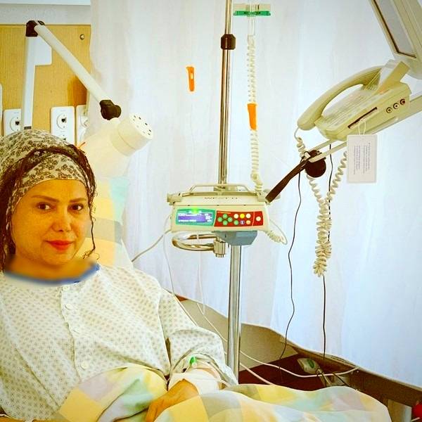 همسر رضا ژیان در بیمارستان بستری شد