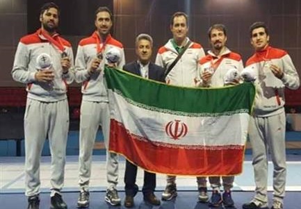 سابر ایران نایب قهرمان آسیا شد