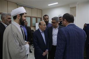 بازدید تولیت حرم حضرت زینب (س) از دانشگاه علوم اسلامی رضوی