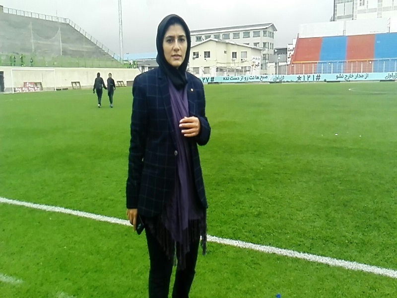 آذری: شاید در هفته بیست و یکم فوتبال بانوان مقابل تیم بم حاضر نشویم