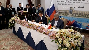 ۱۲ سند همکاری و یادداشت تفاهم بین طرف‌های ایرانی و روسی