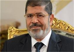 گاف عجیب اخبارگوی مصری حین اعلام خبر مرگ مرسی + فیلم