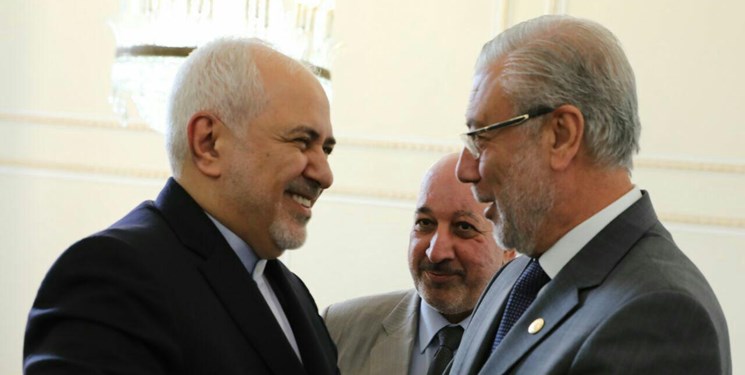 نایب رئیس مجلس عراق و هیأت همراه با ظریف دیدار کرد