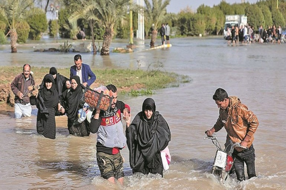 #سیل_خوزستان را فراموش نکنیم!/وام آقازاده ها هم همین طور پرداخت می&zwnj;کنید؟