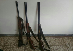دستگیری شکارچیان غیر مجاز در آمل