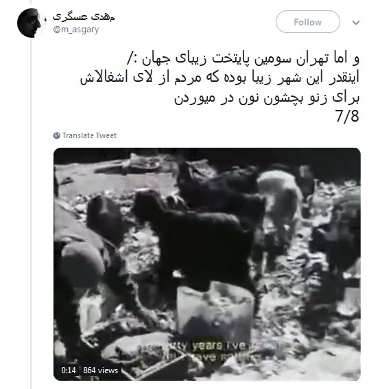 تطهیر چهره&zwnj;ی حکومت پهلوی با دروغ / پاسخ قاطع یک کاربر به توهمات سلطنت طلبان ! +فیلم و عکس