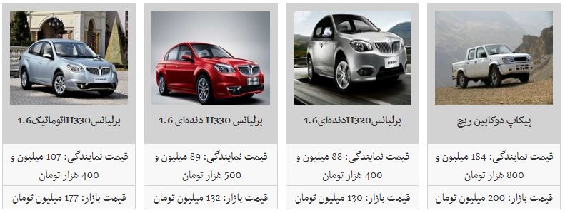محصولات پارس خودرو چند قیمت است؟