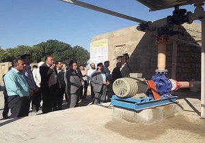 طرح آبیاری تحت فشار در اندیمشک افتتاح شد