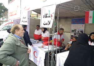 آغاز ارائه خدمات کاروان سلامت هلال احمر قم در الشتر