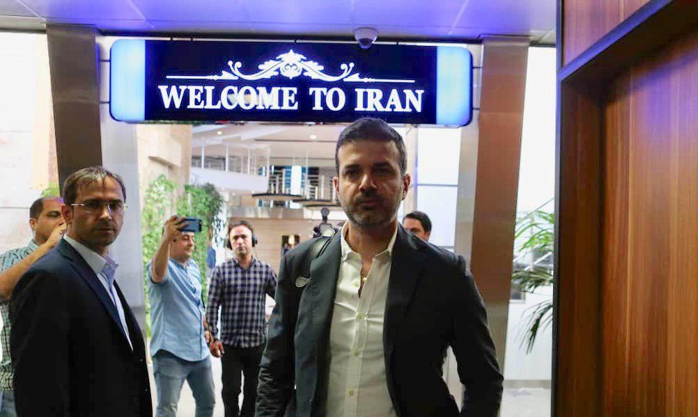 استراماچونی به ایران آمد