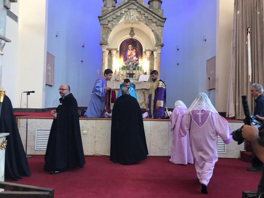برگزاری مراسم بزرگداشت ارتحال امام خمینی (ره) در کلیسای &laquo;سرکیس مقدس&raquo;