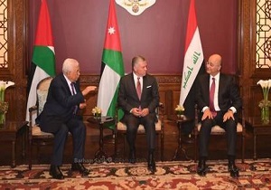 نشست سران اردن عراق و فلسطین در امان