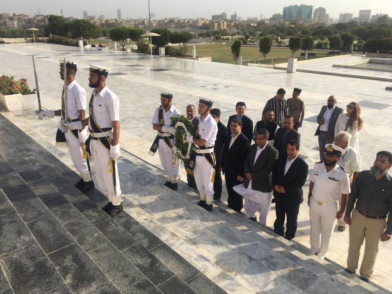 دیدار هیئت پارلمانی ایران با سروزیر و رئیس مجلس ایالت سند
