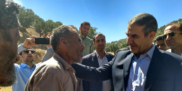 آبگیری سد خاکی کوهبرد