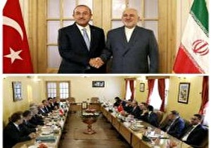پایان نشست دو جانبه وزرای خارجه ایران و ترکیه