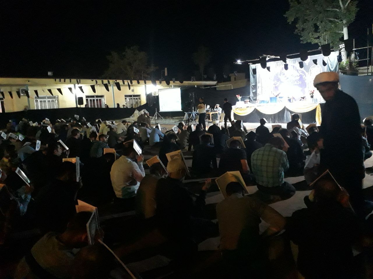 برگزاری مراسم احیای شب قدر در گلستان + تصاویر