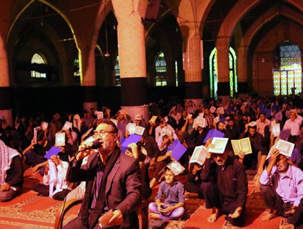 حضور پرشور هرمزگانی‌ها در نخستین شب از لیالی قدر