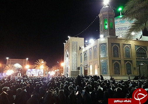 دست به دعا شدن مومنان در دارالمومنین طبس + تصاویر