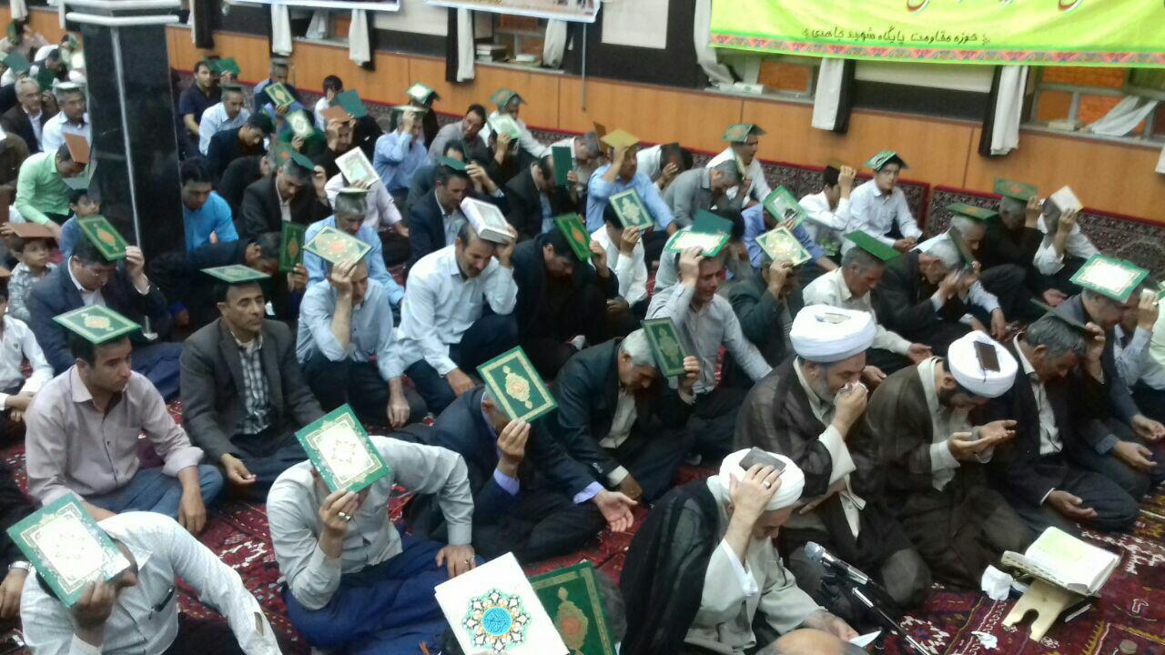 مراسم معنوی شب نوزدهم ماه رمضان در چهاربرج + فیلم