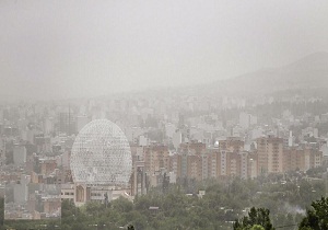 ورود غبار رقیق به همدان / افزایش دمای استان