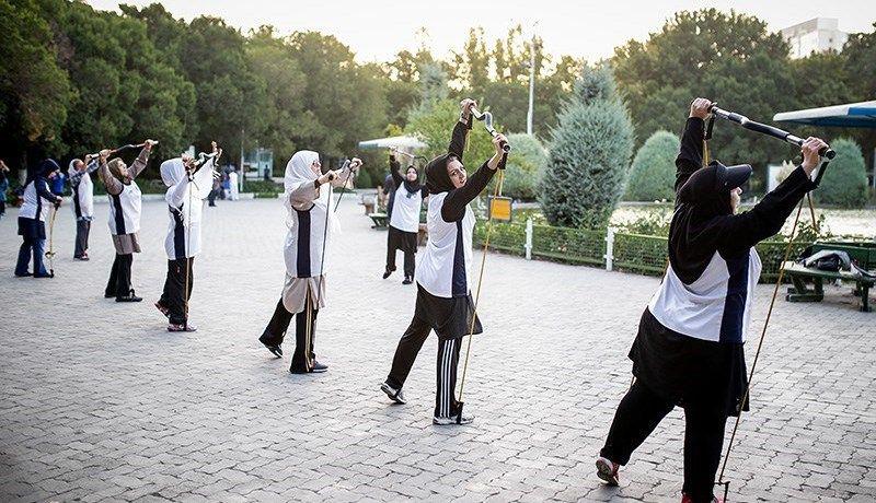 ورزش‌های صبحگاهی درپارک بانوان ایلام برگزار می‌گردد