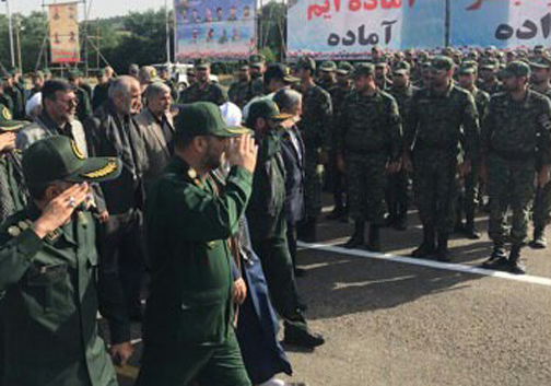 صبحگاه مشترک نیروهای مسلح به مناسبت سوم خرداد + تصاویر