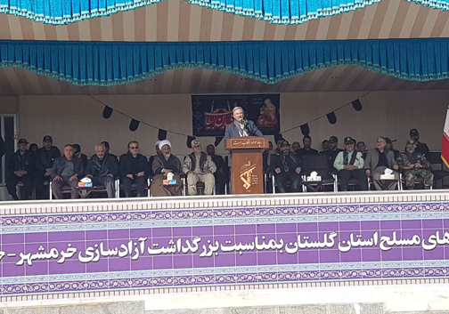 صبحگاه مشترک نیروهای مسلح به مناسبت سوم خرداد + تصاویر