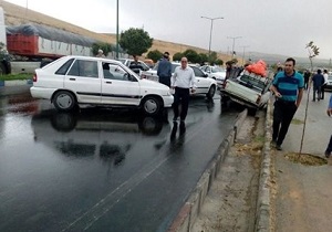 سواری‌ها بیشترین سهم را در بروز تصادفات جاده‌ای اردیبهشت ماه امسال داشتند