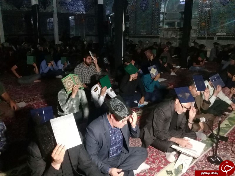 دعا و مناجات در دومین شب قدر در استان سمنان+تصاویر