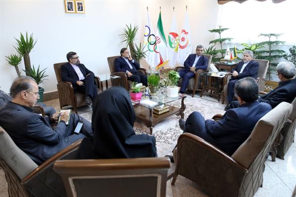 برگزاری نشست هماهنگی مسابقات بین المللی کشور‌های عضو اکو در کمیته ملی المپیک