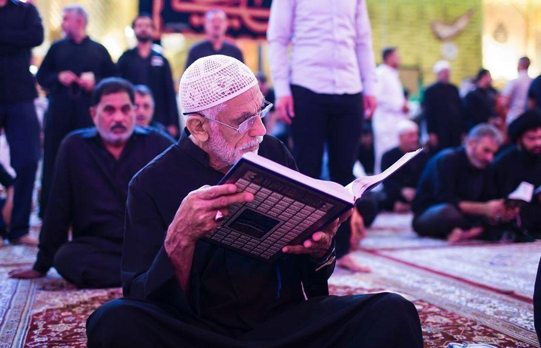 مراسم احیای شب بیست و یکم رمضان در کربلای معلی+تصاویر