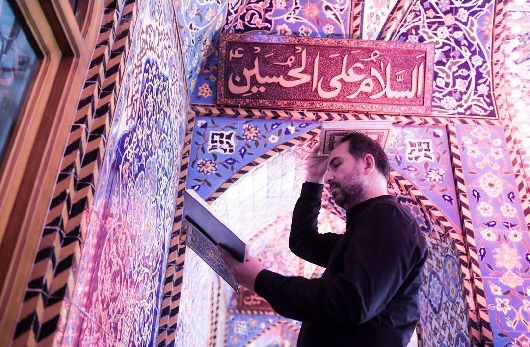 مراسم احیای شب بیست و یکم رمضان در کربلای معلی+تصاویر