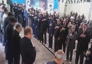 مراسم عزاداری شهادت حضرت امیرالمومنین (ع) در «راور» + فیلم