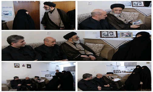 دیدار امام جمعه تبریز با خانواده شهدا