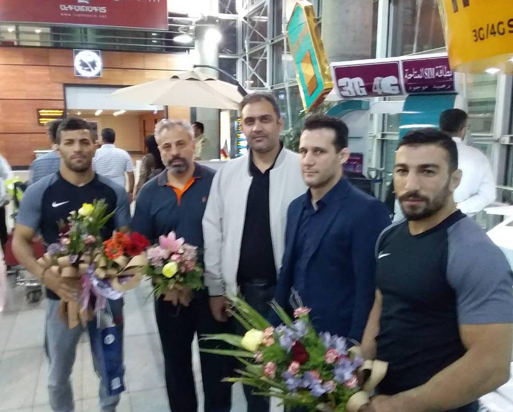 بازگشت ملی پوشان جودو به ایران
