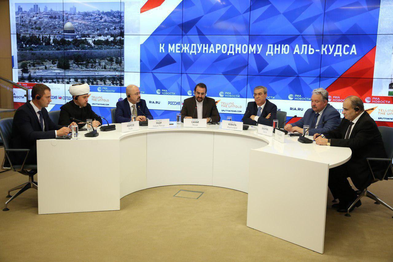 برگزاری میز گرد قدس در خبرگزاری ریانووستی روسیه