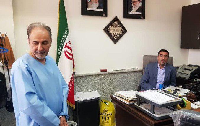 محمدعلی نجفی در دادسراى جنايى +تصاویر